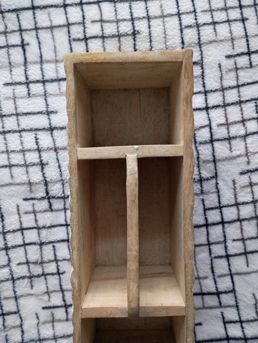 Wooden Decorative Desk Organizer NEEDS CLEANED